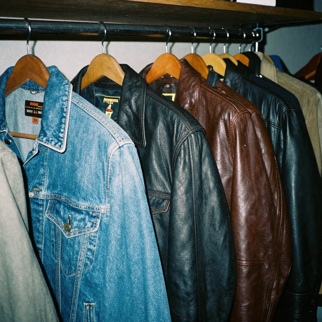 Vintage clothing visual gallery